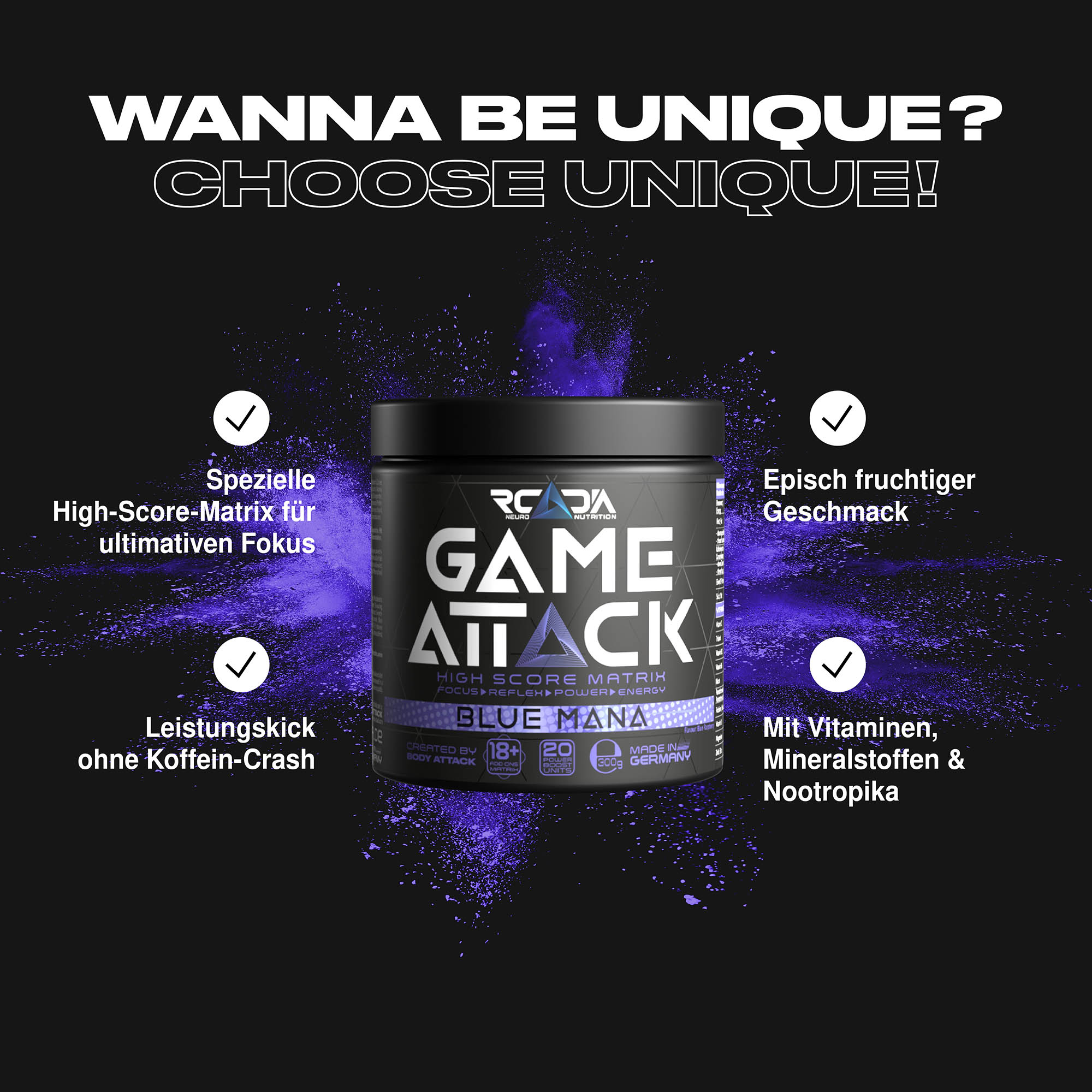 Rcadia Game Attack Informationsbanner