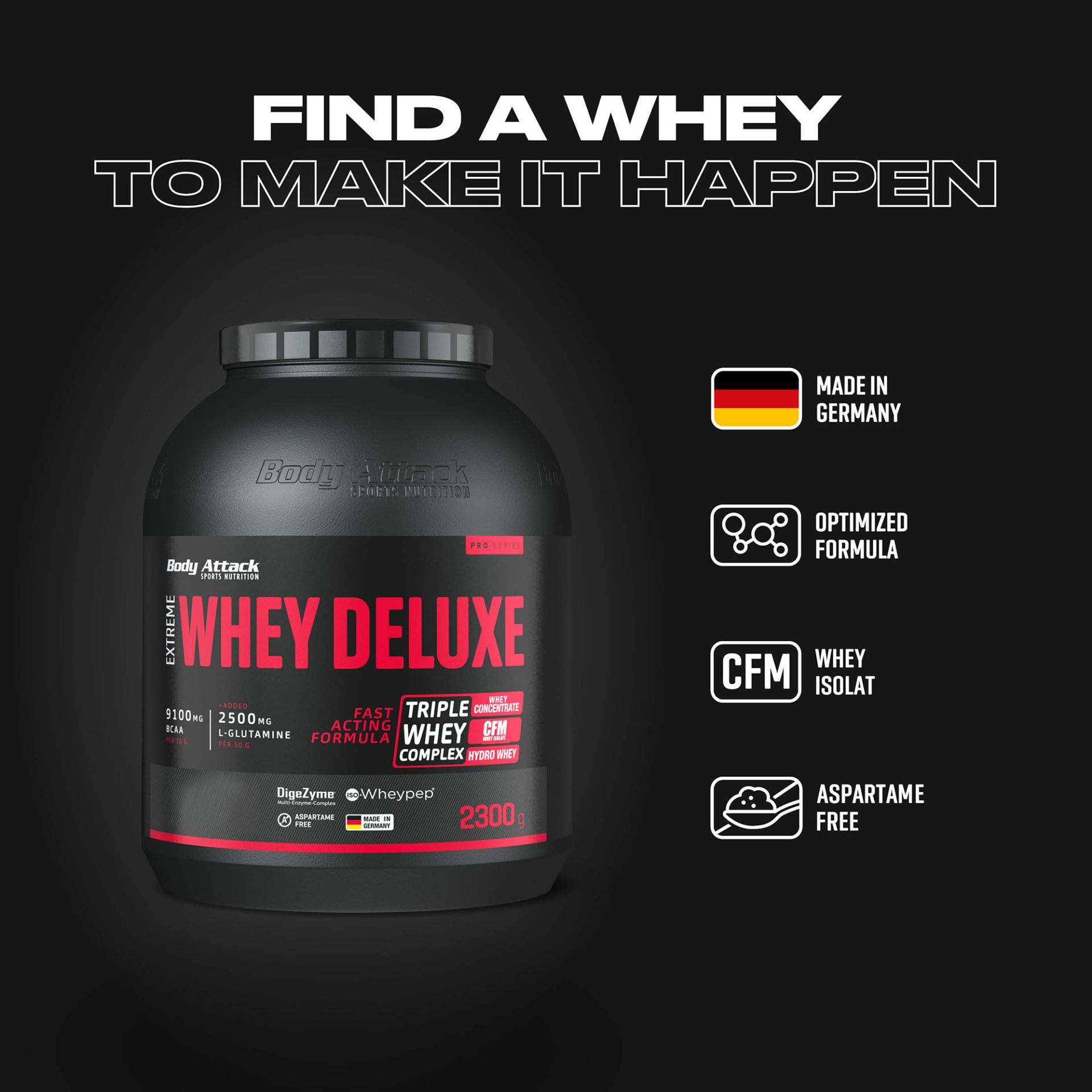 Extreme Whey Deluxe Banner