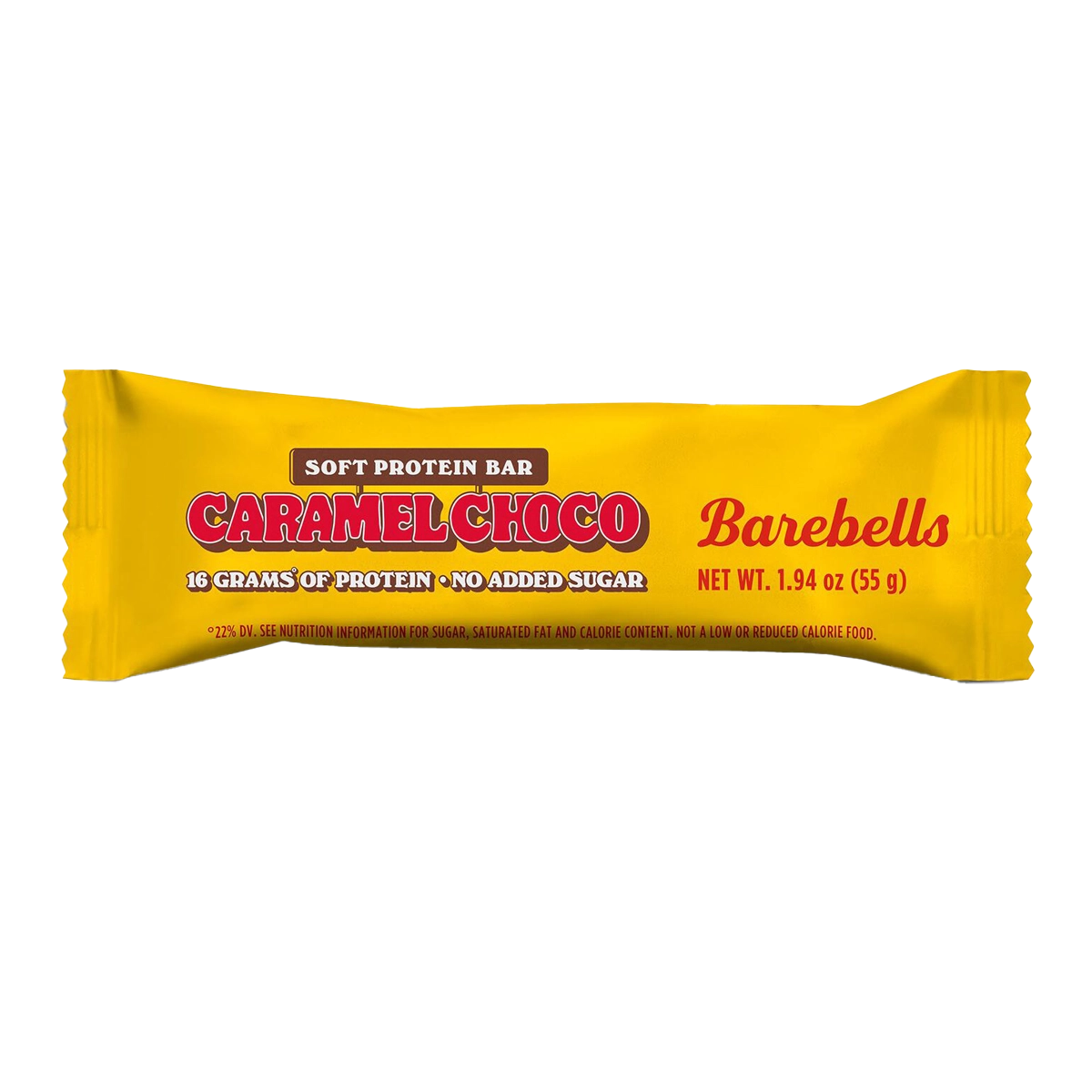 Ein Barebells Soft Protein Bar Caramel Choco