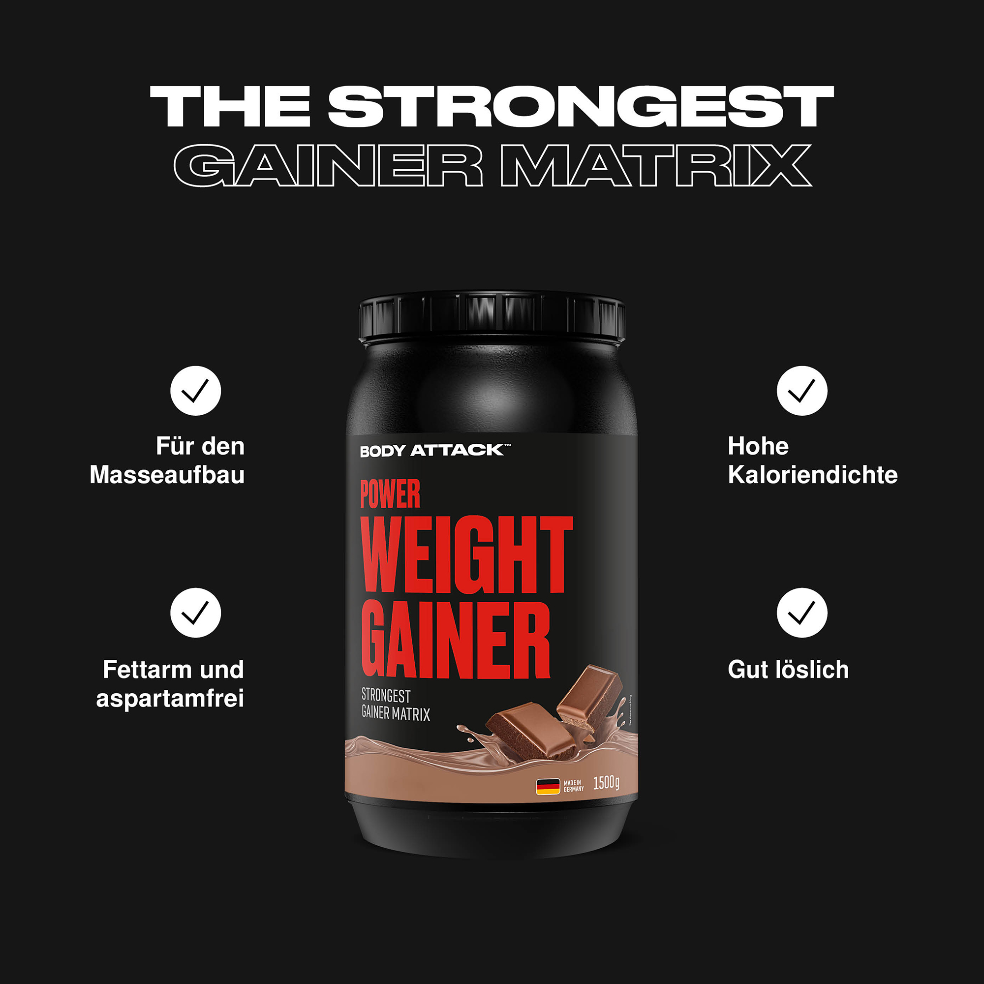 Power Weight Gainer Informationsbanner