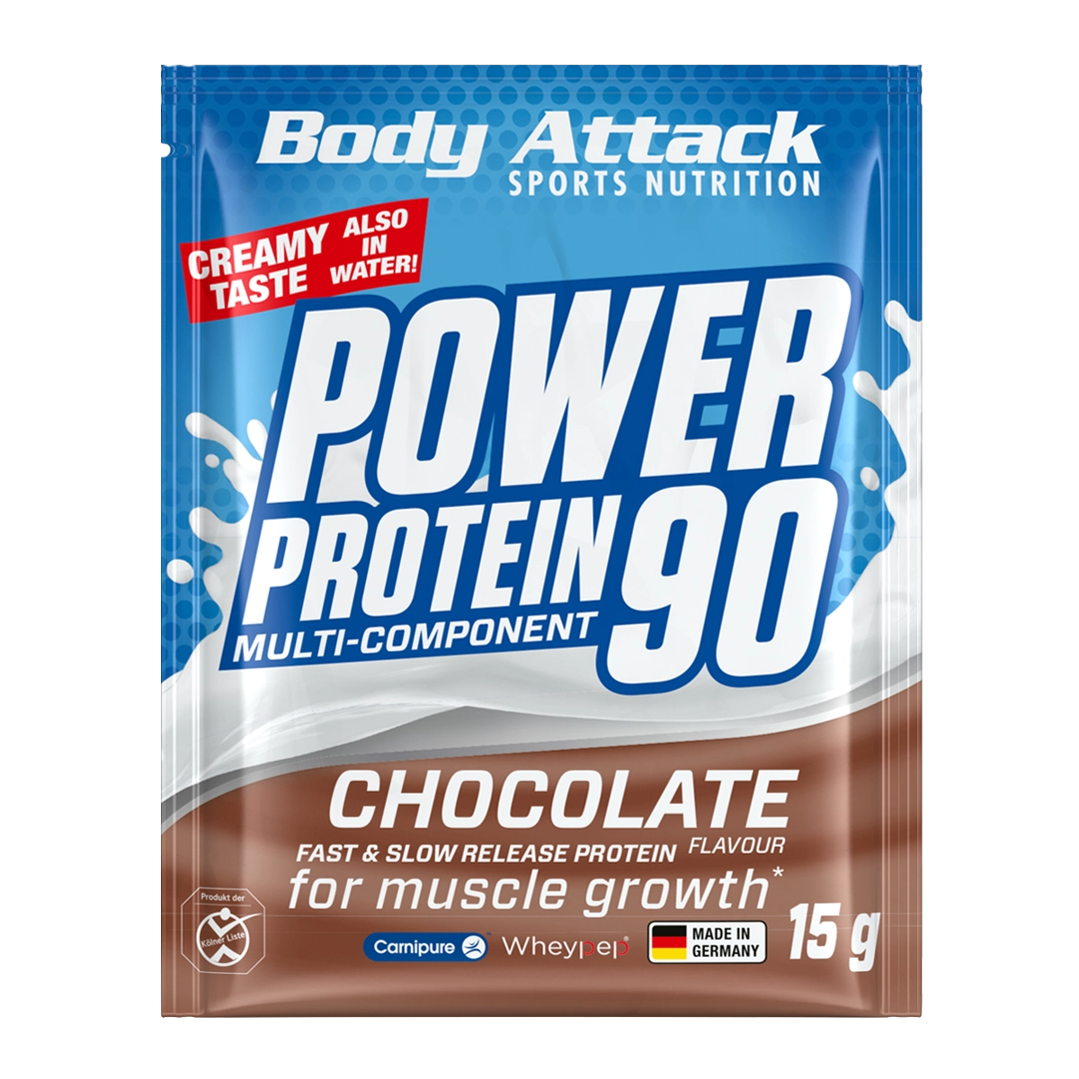 Eine Probe Power Protein 90 Chocolate 15g