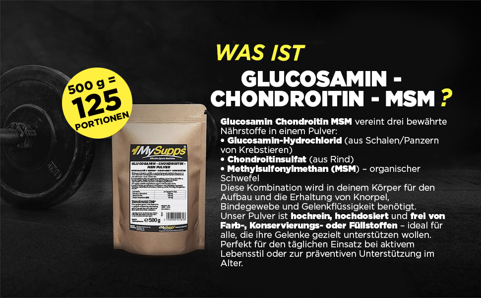 Glucosamin Chondroitin MSM 