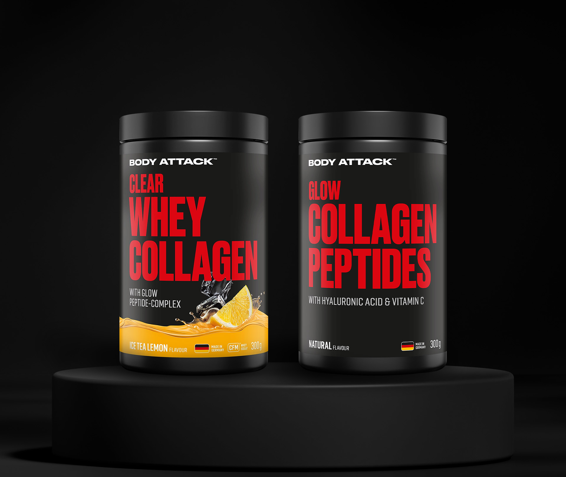 Clear Whey Kollagen & Glow Collagen Peptides