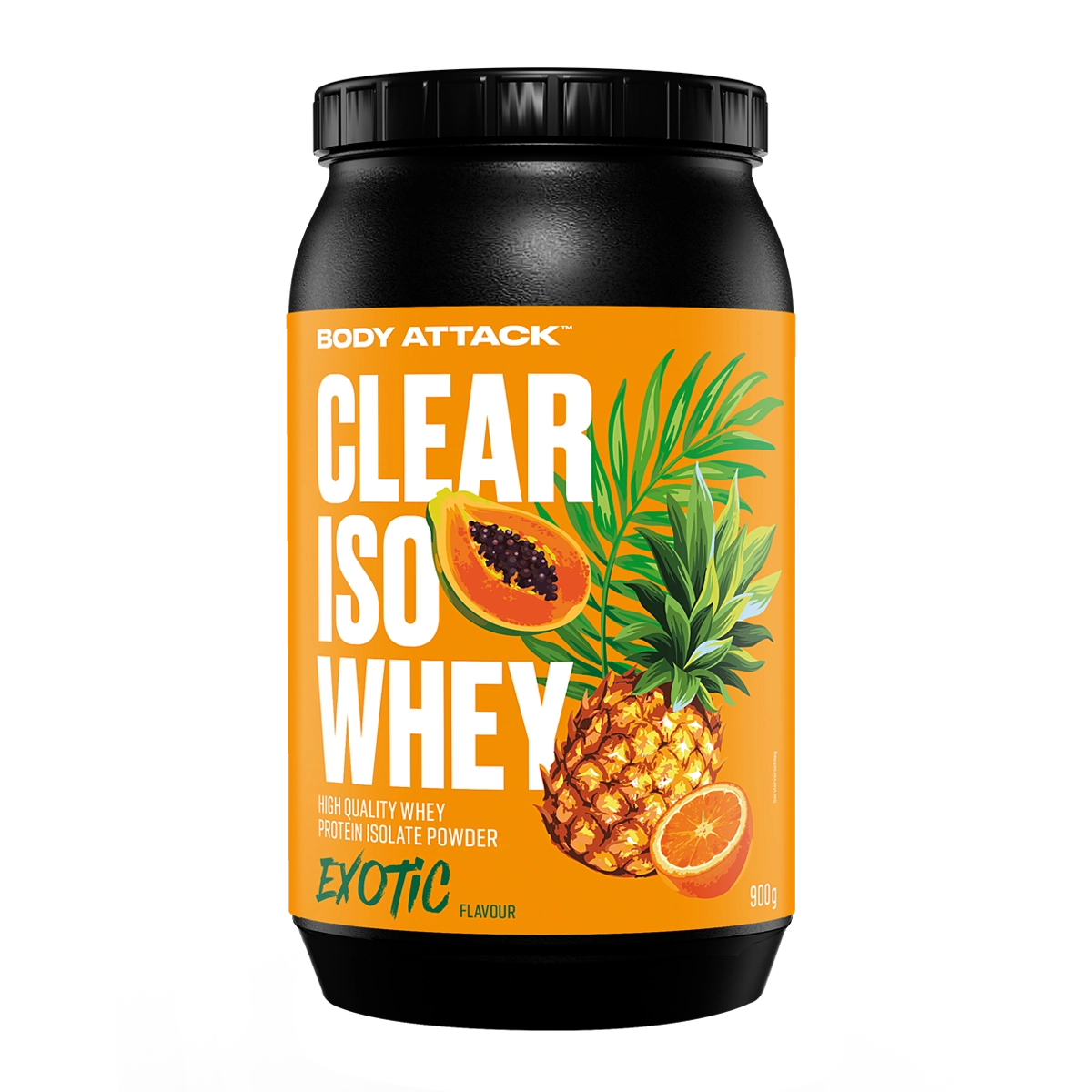 Eine Dose Clear Iso Whey Exotic