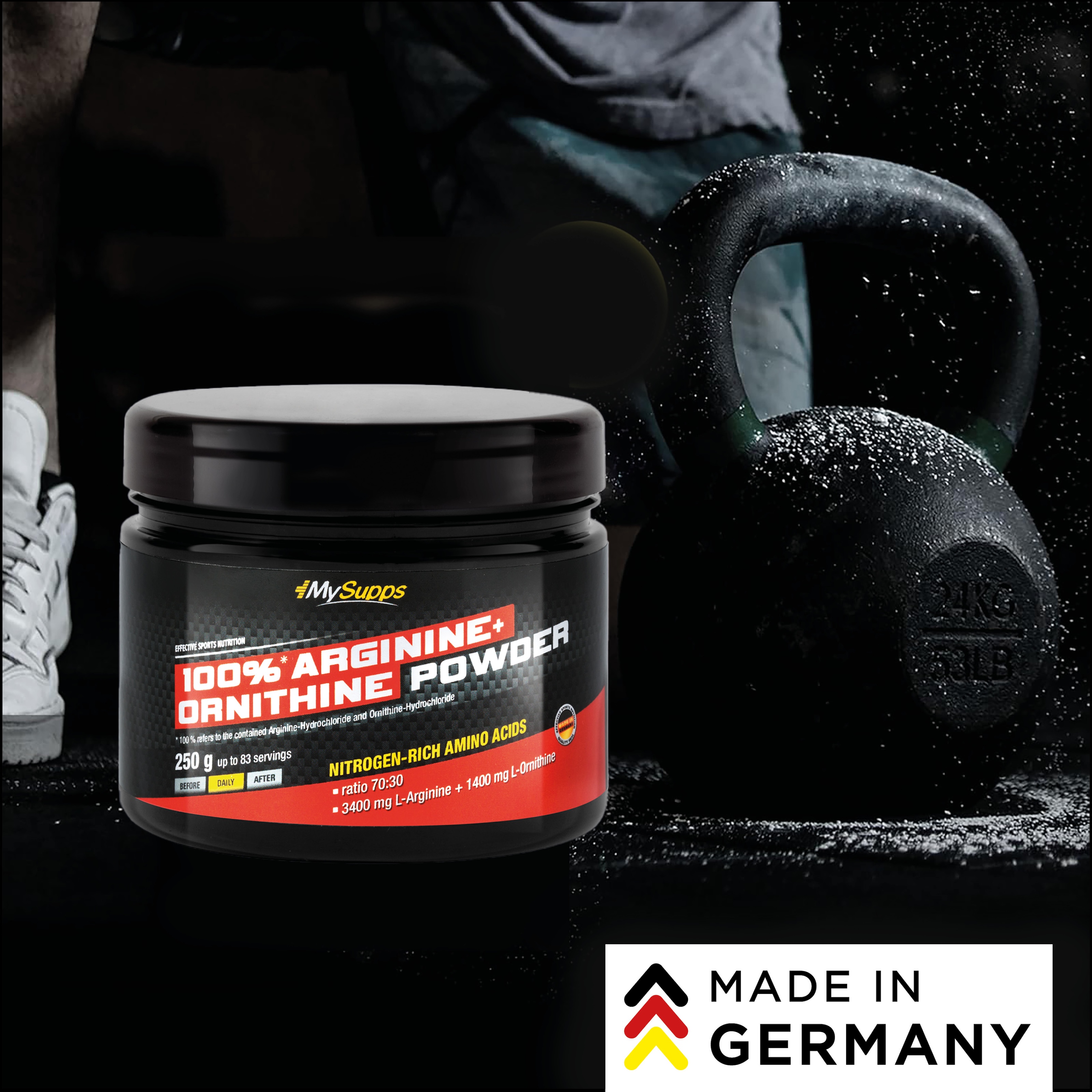 100 % Arginine + Ornithine Powder