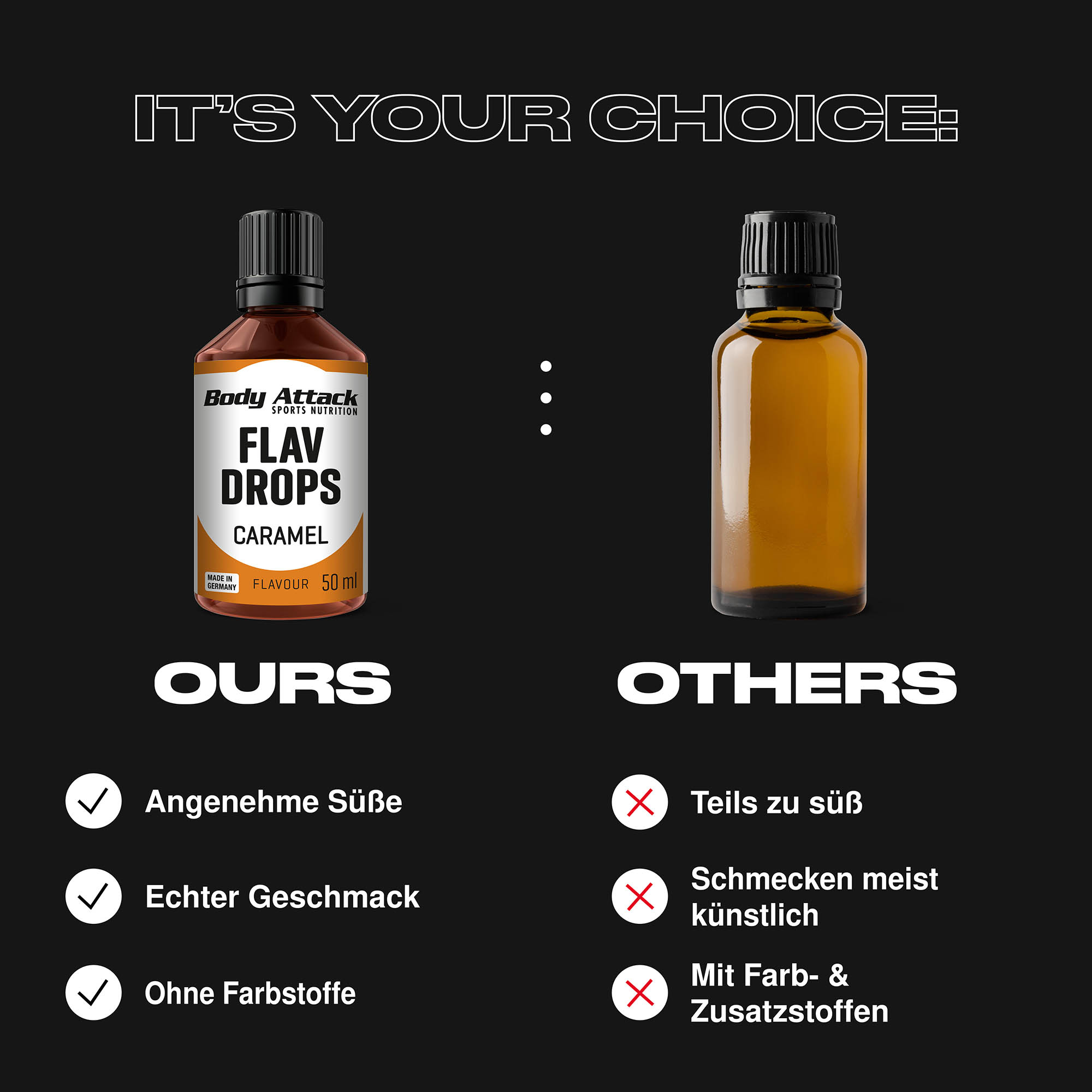 Flav Drops im Vergleich zu externen