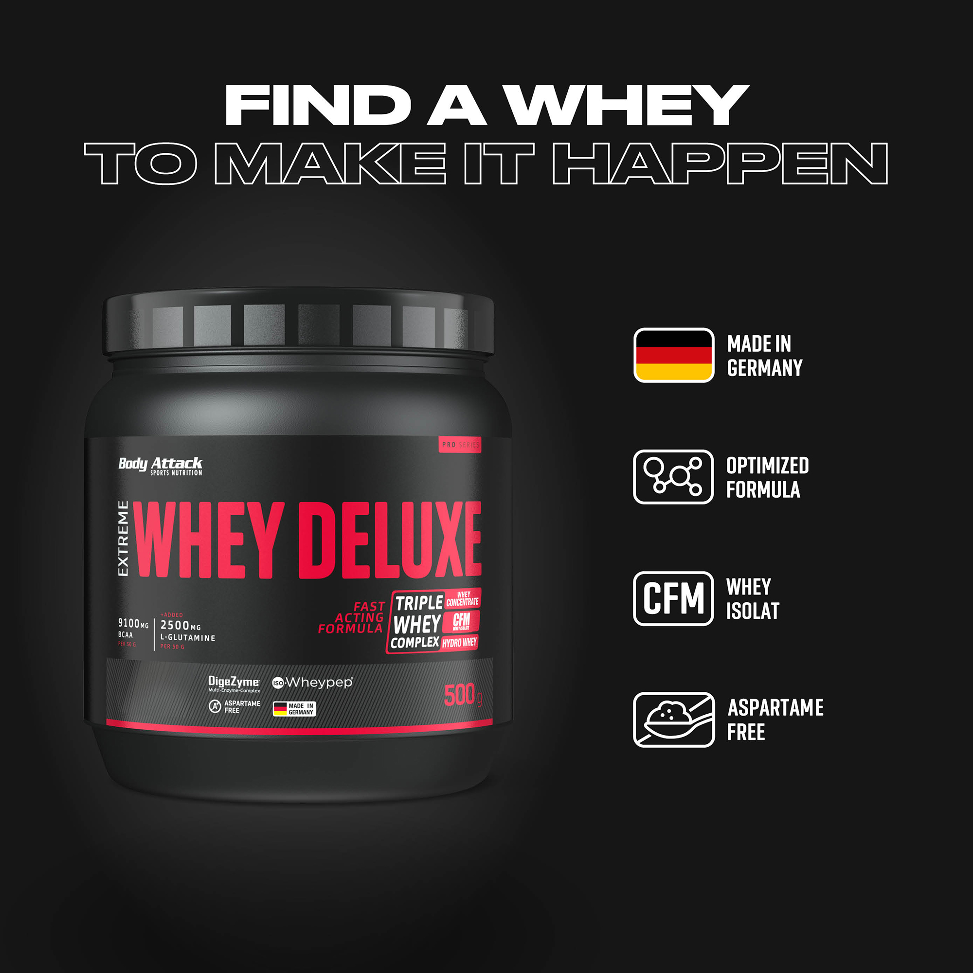 Extreme Whey Deluxe Banner
