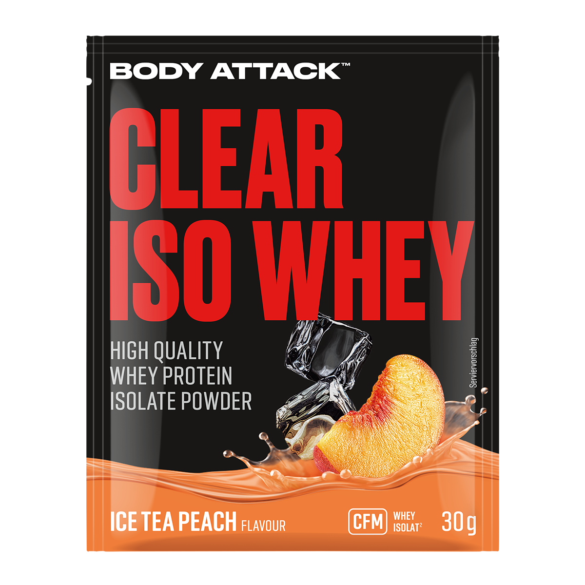 Eine Clear Iso Whey Probe Ice Tea Peach