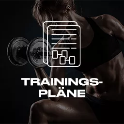 Frau mit Kurzhantel am trainieren